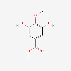 Chemical structure of Methyl 3,5-Dihydroxy-4-methoxybenzoate