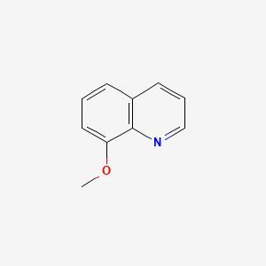 Chemical structure of 8-Methoxyquinoline
