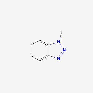 Chemical structure of 1-Methyl-1H-benzotriazole