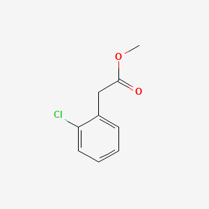 Chemical structure of Methyl (2-Chlorophenyl)acetate