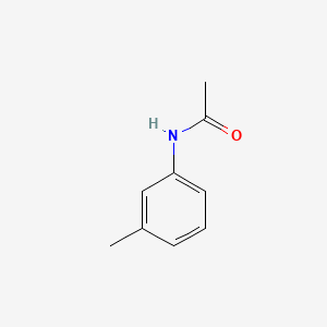 Chemical structure of m-Acetotoluidine