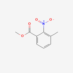 Chemical structure of Methyl 3-Methyl-2-nitrobenzoate