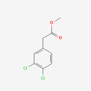 Chemical structure of Methyl 3,4-Dichlorophenylacetate