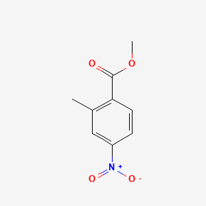 Chemical structure of Methyl 2-Methyl-4-nitrobenzoate