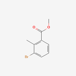 Chemical structure of Methyl 3-Bromo-2-methylbenzoate