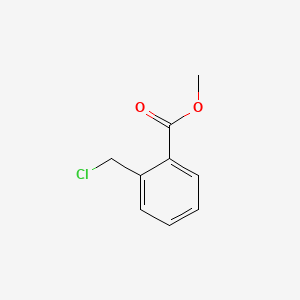 Chemical structure of Methyl 2-(Chloromethyl)benzoate