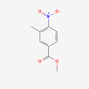 Chemical structure of Methyl 3-Methyl-4-nitrobenzoate
