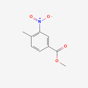 Chemical structure of Methyl 4-Methyl-3-nitrobenzoate