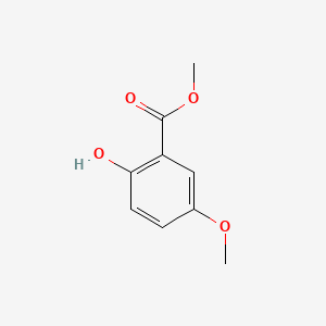 Chemical structure of Methyl 5-Methoxysalicylate