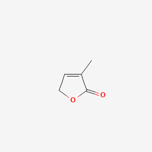 Chemical structure of 3-Methyl-2(5H)-furanone