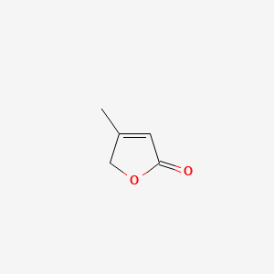 Chemical structure of 4-Methyl-2(5H)-furanone