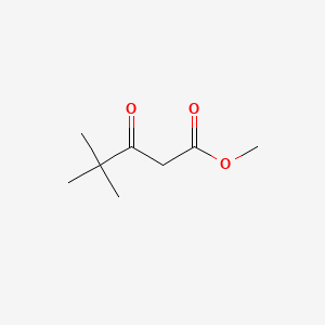 Chemical structure of Methyl 4,4-Dimethyl-3-oxovalerate