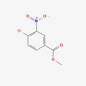 Chemical structure of Methyl 4-Bromo-3-nitrobenzoate