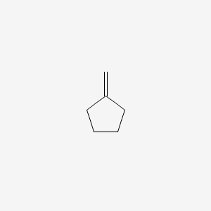 Chemical structure of Methylenecyclopentane