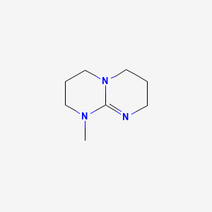 Chemical structure of 7-Methyl-1,5,7-triazabicyclo[4.4.0]dec-5-ene