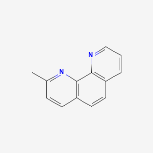Chemical structure of 2-Methyl-1,10-phenanthroline