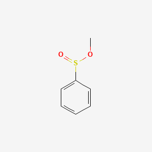 Chemical structure of Methyl Benzenesulfinate