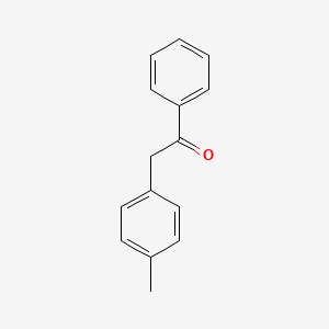 Chemical structure of 4-Methylbenzyl Phenyl Ketone