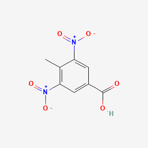 Chemical structure of 4-Methyl-3,5-dinitrobenzoic Acid