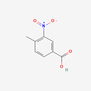 Chemical structure of 4-Methyl-3-nitrobenzoic Acid