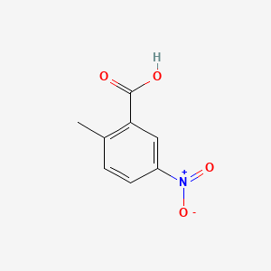 Chemical structure of 2-Methyl-5-nitrobenzoic Acid