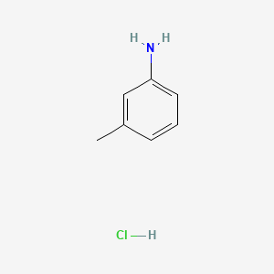 Chemical structure of m-Toluidine Hydrochloride