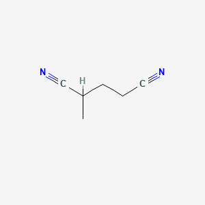 Chemical structure of 2-Methylglutaronitrile