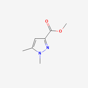 Chemical structure of Methyl 1,5-Dimethylpyrazole-3-carboxylate