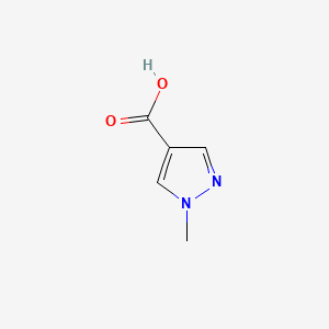 Chemical structure of 1-Methylpyrazole-4-carboxylic Acid