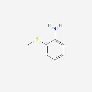 Chemical structure of 2-(Methylthio)aniline