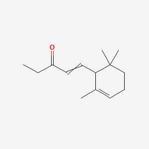 Chemical structure of Methylionone (mixture of α- and β-, predominantly α-n-isomer)