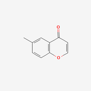 Chemical structure of 6-Methylchromone