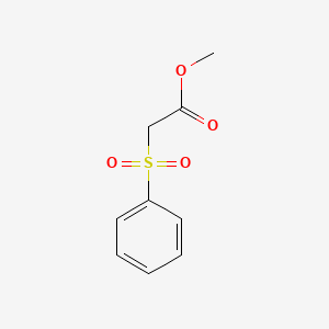 Chemical structure of Methyl Phenylsulfonylacetate