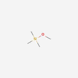 Chemical structure of Methoxytrimethylsilane