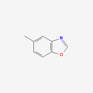 Chemical structure of 5-Methylbenzoxazole