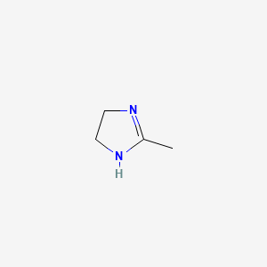 Chemical structure of 2-Methyl-2-imidazoline