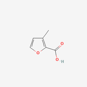 Chemical structure of 3-Methyl-2-furancarboxylic Acid