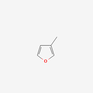 Chemical structure of 3-Methylfuran