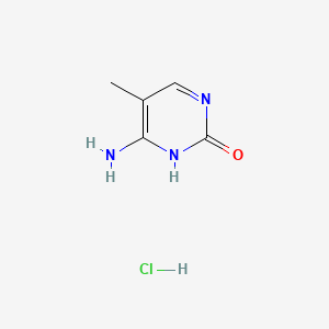 Chemical structure of 5-Methylcytosine Hydrochloride