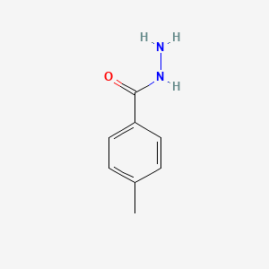 Chemical structure of p-Toluohydrazide