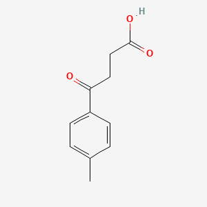 Chemical structure of 4-(4-Methylphenyl)-4-oxobutyric Acid