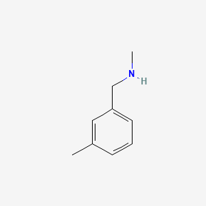 Chemical structure of 3-Methyl-N-methylbenzylamine