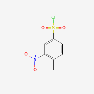 Chemical structure of 4-Methyl-3-nitrobenzenesulfonyl Chloride