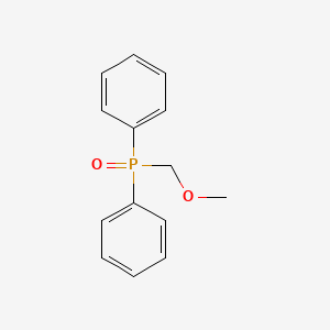 Chemical structure of Methoxymethyl(diphenyl)phosphine Oxide