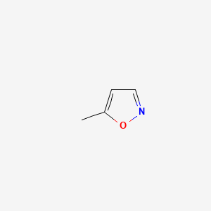 Chemical structure of 5-Methylisoxazole