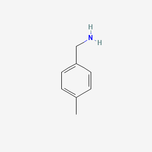 Chemical structure of 4-Methylbenzylamine
