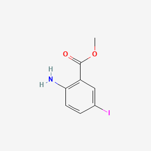 Chemical structure of Methyl 5-Iodoanthranilate
