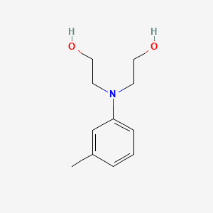 Chemical structure of m-Tolyldiethanolamine