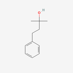 Chemical structure of 2-Methyl-4-phenyl-2-butanol