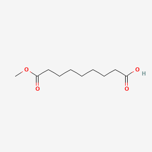 Chemical structure of Monomethyl Azelate